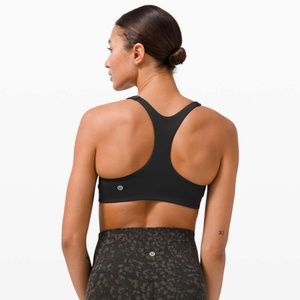 In Alignment Racerback Bra *Light Support, B/C Cups (Black)